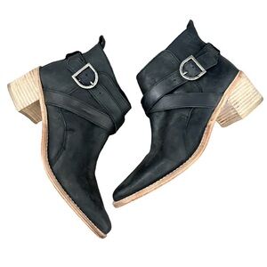 FREE PEOPLE Back Loop Ankle Boots Black 37